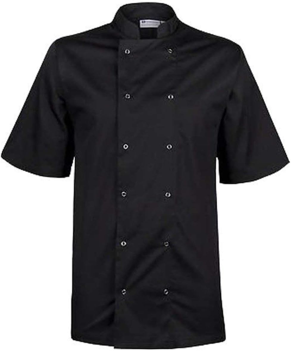 Mcintyre Unisex-Adult Poly Cotton Chefs Half Sleeve Coats/Jackets