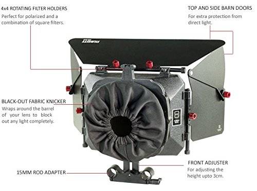 New Filmcity Power Shoulder Mount Rig Kit For Blackmagic Cinema