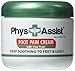 PhysAssist Soothing Foot Cream to Feet and Legs (Three - 4 oz jars) Soothing to feet and Legs.