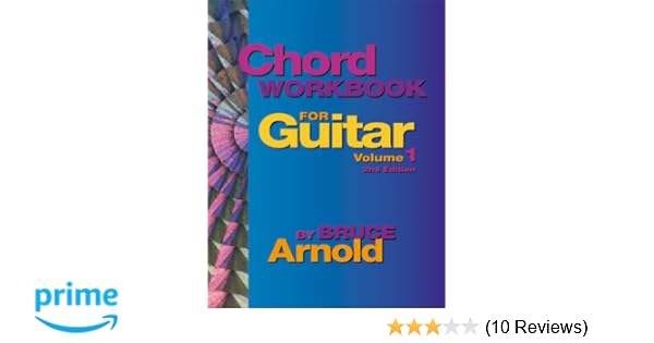 Chord Workbook For Guitar Volume One Guitar Chords And - 