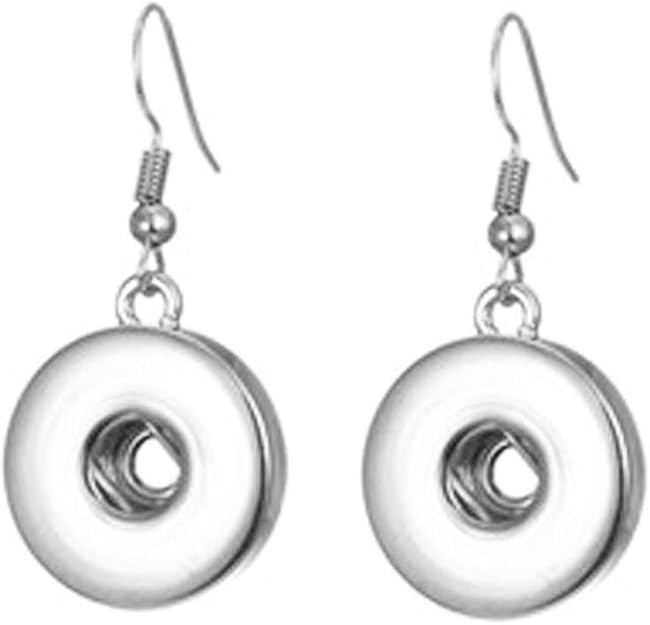 Orecchini ANDANTE Chunk Con Perle – Eleganti A Pressione In Argento 925 Per Bottoni Click-Buttons