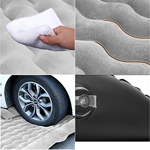 Hikotor Inflatable Air Mattress SUV with Electric Air Pump for Back