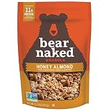 Bear Naked Honey Almond Granola - Non-GMO, Kosher, Vegetarian Friendly - 11.2 Oz (Pack of 6)