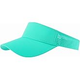 FEICUI Women's Sun Sports Visor Adjustable Empty Top Baseball Cap Athletic Performance Outdoor Hat