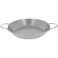 de Buyer - Mineral B Paella Pan - Nonstick Pan with Two Handles - Carbon and Stainless Steel - Oven Safe and Induction…