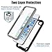 iPod Touch 7 Case Touch 6 Case Touch 5 Case, Re-sport Shockproof Dustproof Anti-Scratch Full Body Protective Cover Case Built-in Screen Protector Compatible with iPod Touch 5th/6th/7th - Black