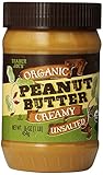 Trader Joe's Organic Peanut Butter Creamy Unsalted 16 Oz