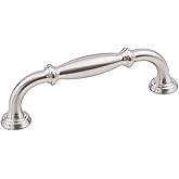 Jeffrey Alexander 658-96SN Tiffany 4-1/2" L Cabinet Pull - 96 mm Center-to-Center in Satin Nickel