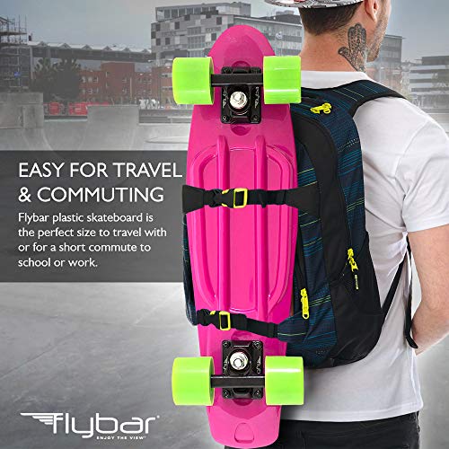 image for Flybar 22 Inch Complete Plastic Grip Tape Cruiser Skateboard Custom No