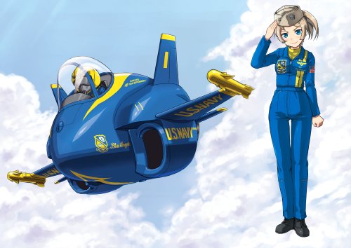 HASEGAWA 60125 Egg Plane F/A-18 Hornet Blue Angels