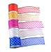 eZthings® Decorative Wired Sheer Glitter Ribbon for Christmas Gift Wrapping and Holiday Decor (50 Yards (2.5