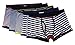 CHUNG Men's X-temp Cotton Boxer Brief Underwear Fashion Stripe Assorted Pack of 5, M