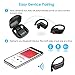 Wireless Earbuds, Bluetooth Headphones True Wireless in Ear Sports Earphones with Microphone, Mini Stereo Running Headset with Earhooks Charging Case for iPhone 11 Pro Max XS Samsung Android & More