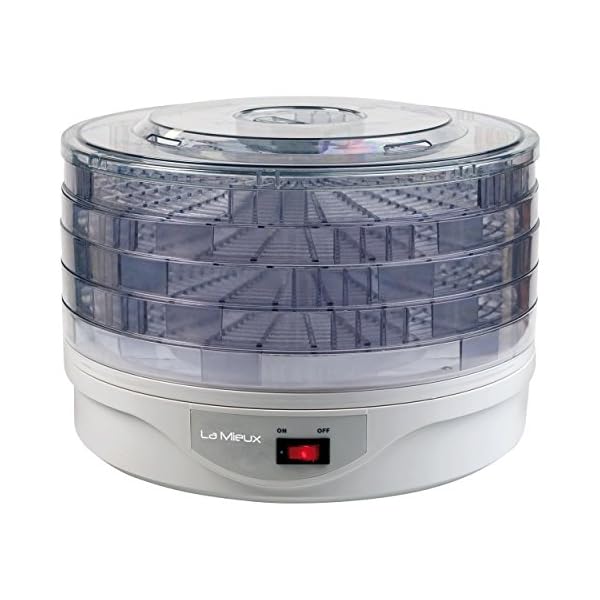 Kitchen-Electric-Pro-Food-Dehydrator-Snackmaster-Food-Preserver-White