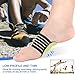 Arch Support Brace (Pair), Plantar Fasciitis Gel Strap for Men and Woman, Orthotic Compression Support Wrap Aids Foot Pain, High Arches, Flat Feet, Heel Fatigue, Insert for Under Socks and Shoes,Greenthumb 4