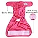 Vecomfy Dog Diapers Female for Medium Dogs 3 Pack,Premium Washable Reusable Leakproof Puppy Nappies,S