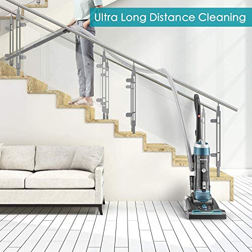 Pet Vacuum, MOOSOO 5 Max Performance Upright Vacuum Cleaner, 1400W