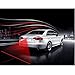 Aberobay Newest Universal Anti Collision Rear-end Car or Motorcycle Laser Tail Fog Light Waterproof Auto Brake Parking Lamp Rearing Warning Light