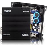Sundown Audio SIA-1750D Full-Range Mono Amplifier - 1750W RMS @ 1?/2? Smart Full Bridge Car Amp with Subsonic Filter, Variable HPF/LPF, Bass Boost, 3-Speed Fan for Subwoofers &amp; Speakers