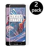 [2-Pack] OnePlus 3 / OnePlus 3T Screen Protector [Full Coverage] [Case Friendly][No Bubble], Soft Flexible TPU film (HD) clear Xinplas Screen Protector