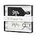 C.R. Gibson True Love 2-Piece Luggage Tag Set, Mr. and Mrs