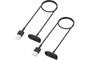 Emilydeals Charger for Fitbit Inspire 2, Fitbit Ace 3 Replacement USB Charging Cable with 3.3ft Cord for Fitbit Inpsire 2 and Ace 3 (2-Pack)