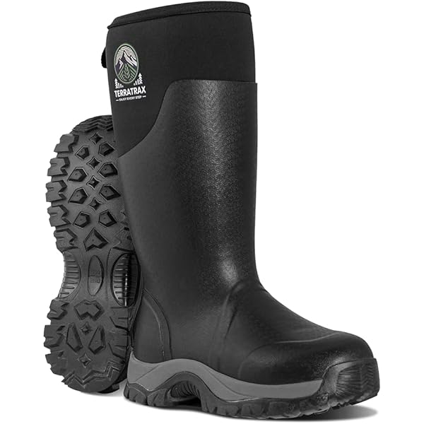 Steel Toe Mens Rubber Muck Boots Muck Boots Men's Chore Resist