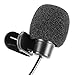 Neewer 3.5mm Hands-free Computer Clip on Mini Lapel Microphone