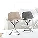 MyGift Brown Metal Wire Hat Holder Stand, Wig Display Rack, Fedora or Baseball Cap Storage Form, Set of 2