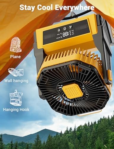 beach tent fan