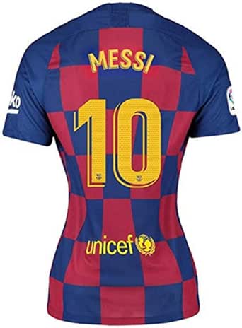 Amazon.com: 10 Messi Women Shirt 2019-2020 Season - Barcelona Lionel
