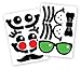 Complete Set of 3 Trunki Stickers