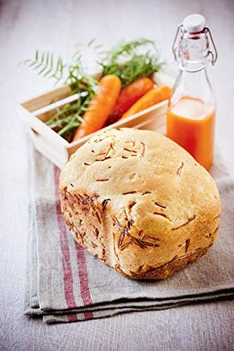 Moulinex Pain et Delices Machine à pain 1Kg 720W  20 programmes automatiques Programme sans gluten Programme yaourt Pain maison Pizza Pâte Confiture Porridge Yaourt Fromage frais Noir Inox OW240E30