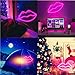 LED Neon Signs Lip Shaped Art Decorative Lights for Home Party Bar Pub Hotel Beach Recreational, Valentine’s Day, Christmas (Lip-Pink)