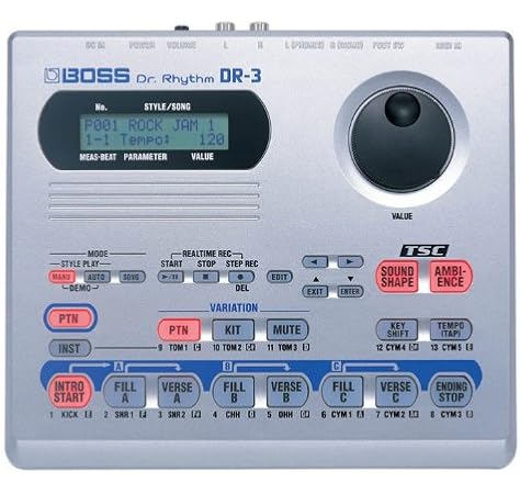 DR3 - Caja de ritmos Boss US Boss Dr. Rhythm DR-3: Amazon.es: Instrumentos musicales