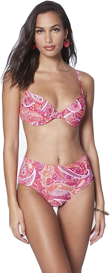 Soutien-Gorge Bikini à Armatures et Coussinet, imprimé ...