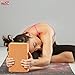 ARLTB Cork Yoga Blocks 2 Pack with Yoga Strap Set 9