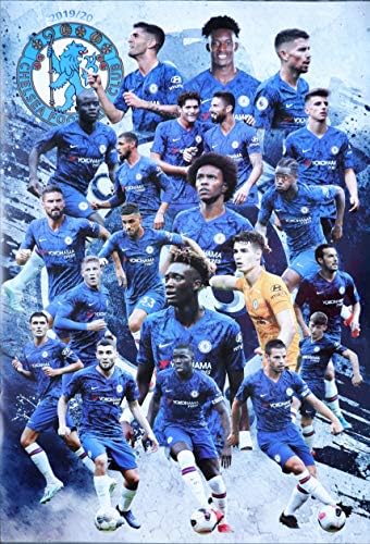 Maxis Chelsea F.C. 2019-2020 Football Soccer Wall Decoration Poster (#003)