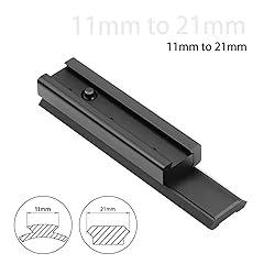 Dovetail to Picatinny Rail Adapter, 11mm Dovetail