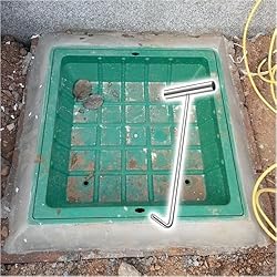 Flush-Fit Resin Manhole Cover And Frame/Square