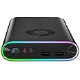 ONEXGPU eGPU Dock: New Hardware - Oculink Support, AMD Radeon RX 7600M XT, 8GB GDDR6, 300W Charger, USB-C 4.0, Quad Monitor, 4K Gaming - World's 1st Portable eGPU with 4TB NVMe PCIE 3.0 2280 Storage