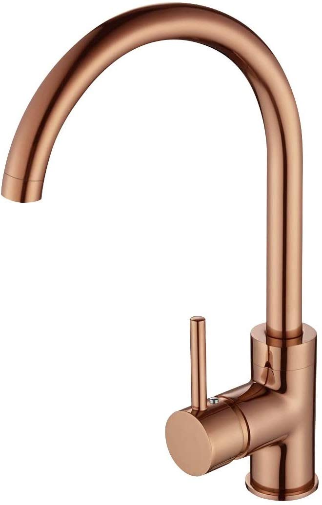 Giani Copper Kitchen Sink Mixer Single Lever Mono