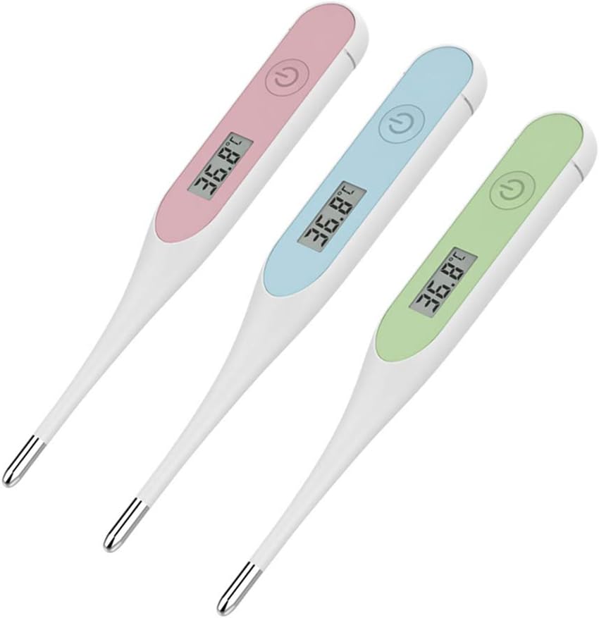 Bfg Boots 3PC igital Thermometer Best to Read Monitor Fever