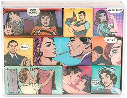 Trendform – Caja Cómic 2 Oficina imanes, 7 x 9,4 x 1,9 cm: Amazon.es: Hogar