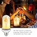 [UPGRADED] LED Flame Effect Light Bulb - E26 LED Flickering Flame Light Bulbs, Simulated Decorative Light Atmosphere Lighting Vintage Flaming Light Bulb for Bar/ Christmas Decoration