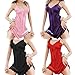 FUNOC® Sleepwear Nightgown Dress Women Satin Silk Babydoll (Fits US S-M)