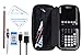 Hard Protective Carry Case Compatible with Texas Instruments TI-83 Plus Texas Instruments TI-84 Plus CE Graphing Calculator (Black)