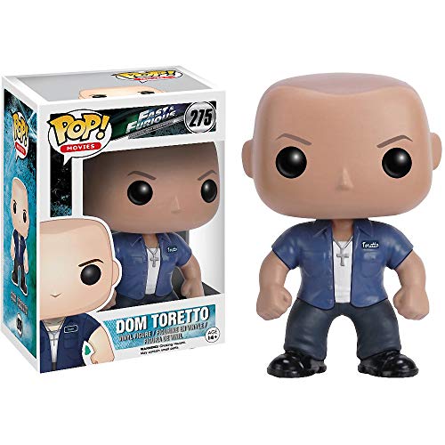 Funko Dom Toretto: Fast & Furious x POP! Movies Vinyl Figure & 1 POP! Compatible PET Plastic Graphical Protector Bundle [#275 / 06817 - B]