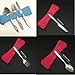 Rubicon® 3 Piece Stainless Steel (Knife, Fork, Spoon) Lightweight, Travel / Camping Cutlery Set with Neoprene Case (BDCJ-BL)