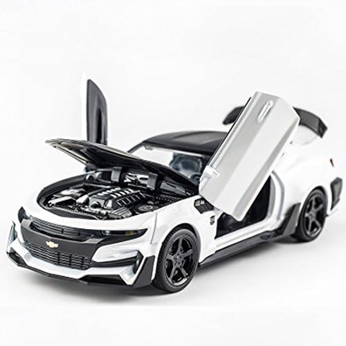 KMT Alloy Diecast Car Models Chevrolet Camaro Dia Cast Model (White)